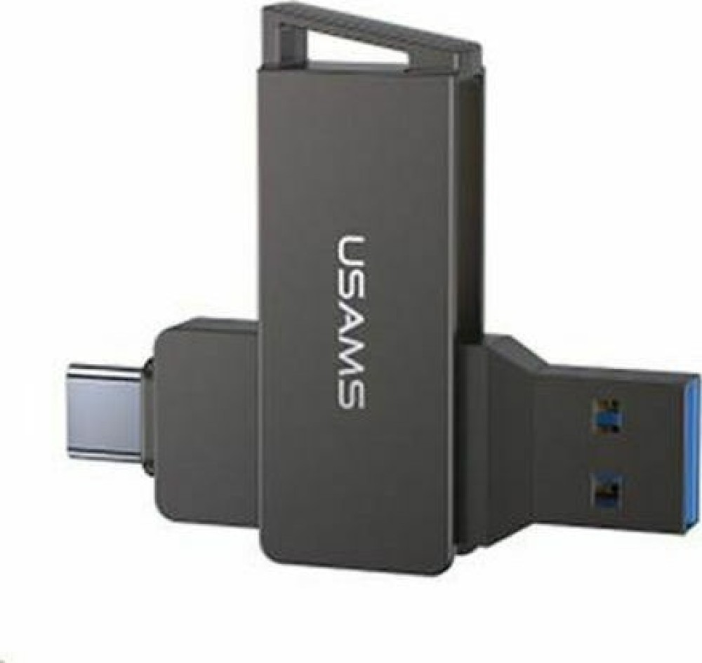 USAMS Hot 64G Type-C+USB3.0 Rotatable High Speed Flash Drive USB(ZB199UP01)