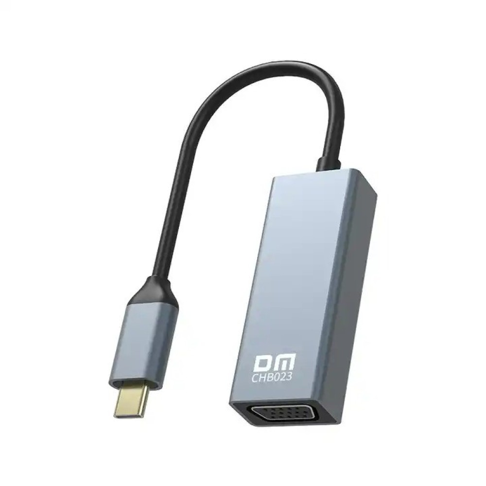 DM Life Type C Male to VGA Female Video Converter Adapter CHB023