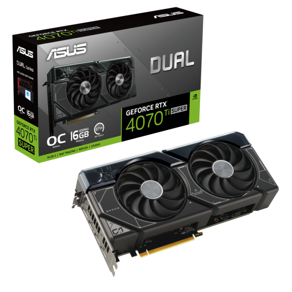 asus DUAL-RTX4070TIS-O16G