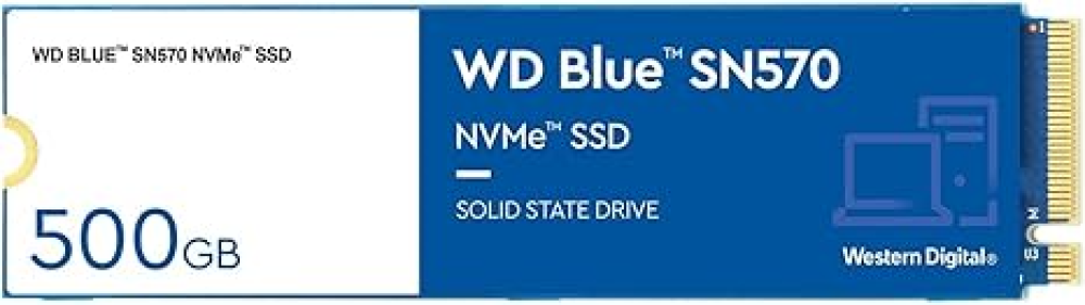 Western Digital 500GB WD Blue SN570 NVMe Internal SSD