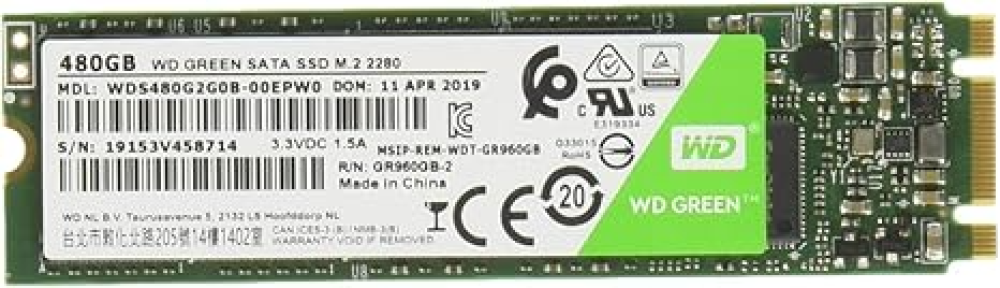 Western Digital WD Green ssd 480 GB - SATA